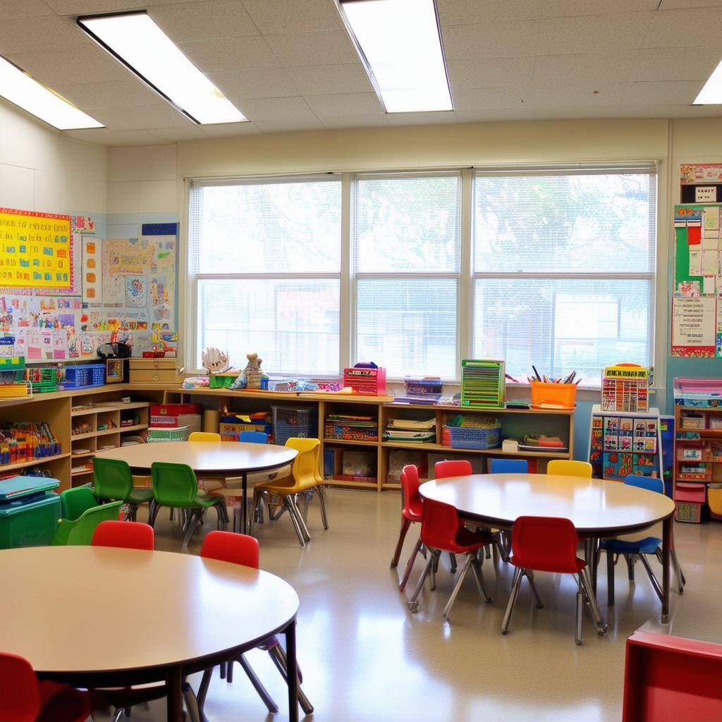Kindergarten classroom
