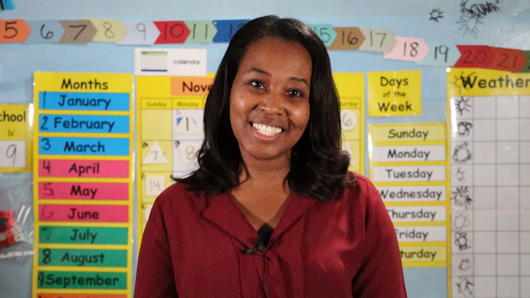 Teacher Mrs Rushing of The Academies of Math & Science